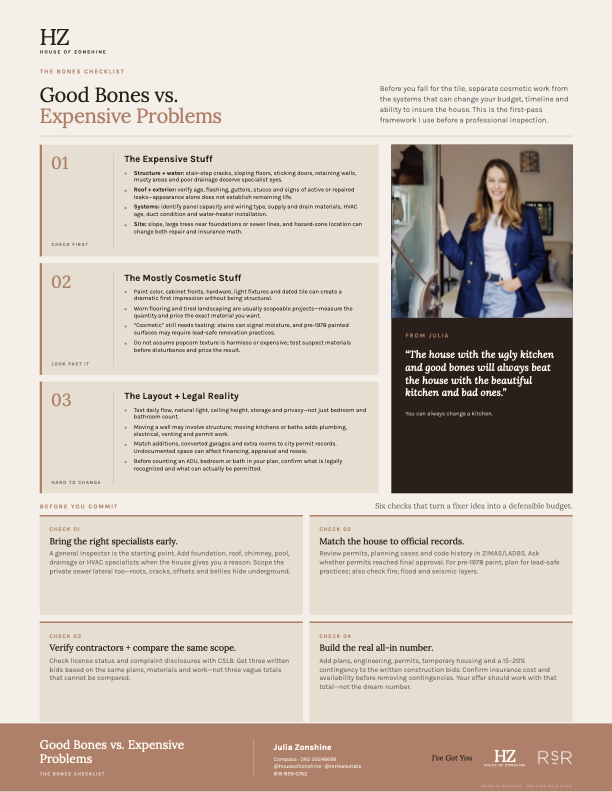 Good Bones vs. Expensive Problems guide cover