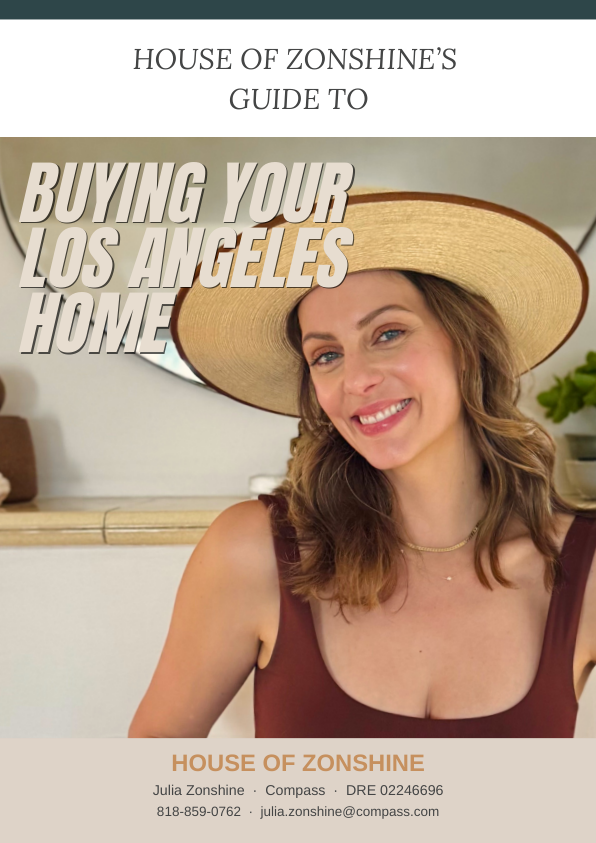 House of Zonshine's Guide to Buying Your Los Angeles Home cover