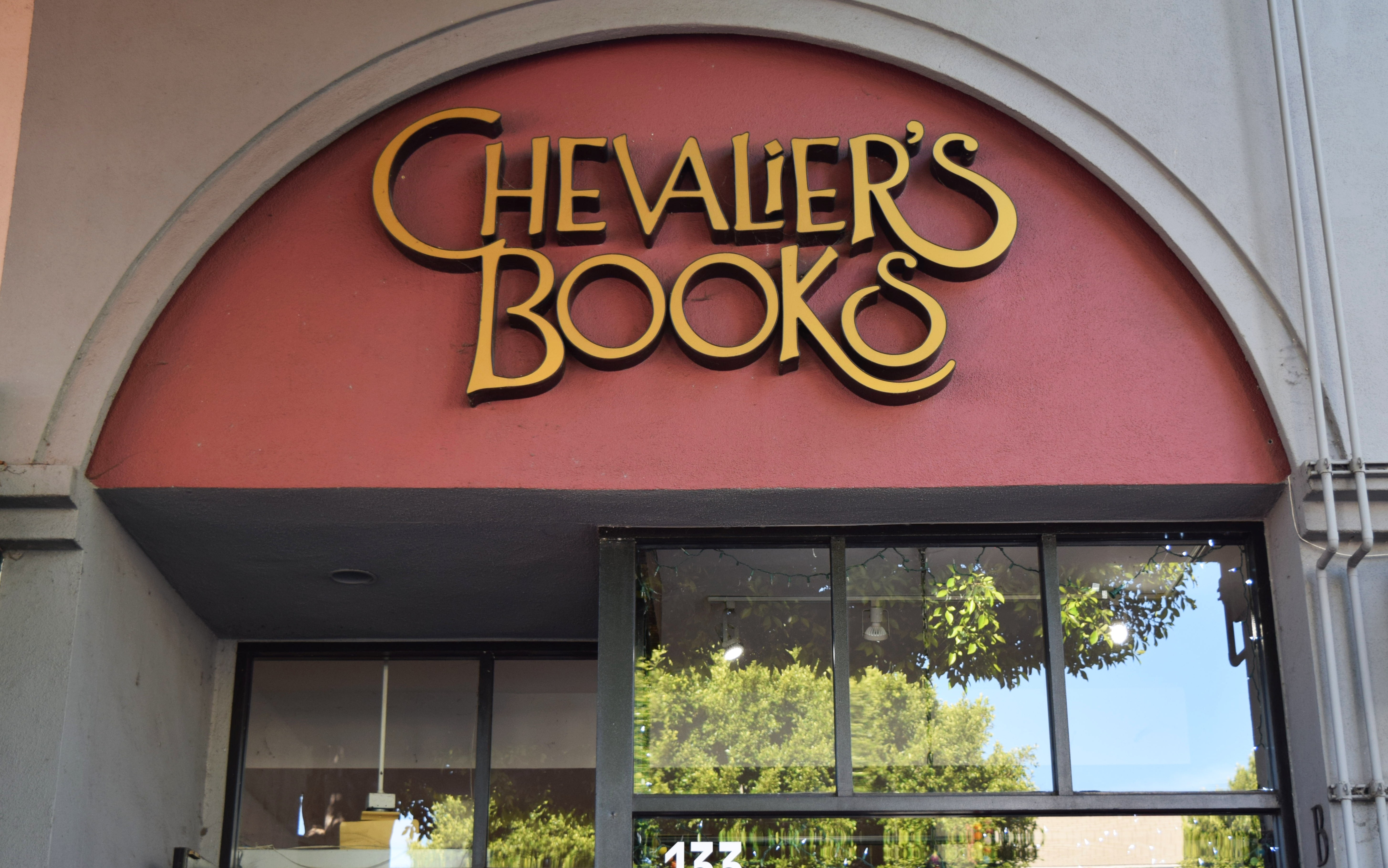 Chevalier's Books storefront on Larchmont Boulevard