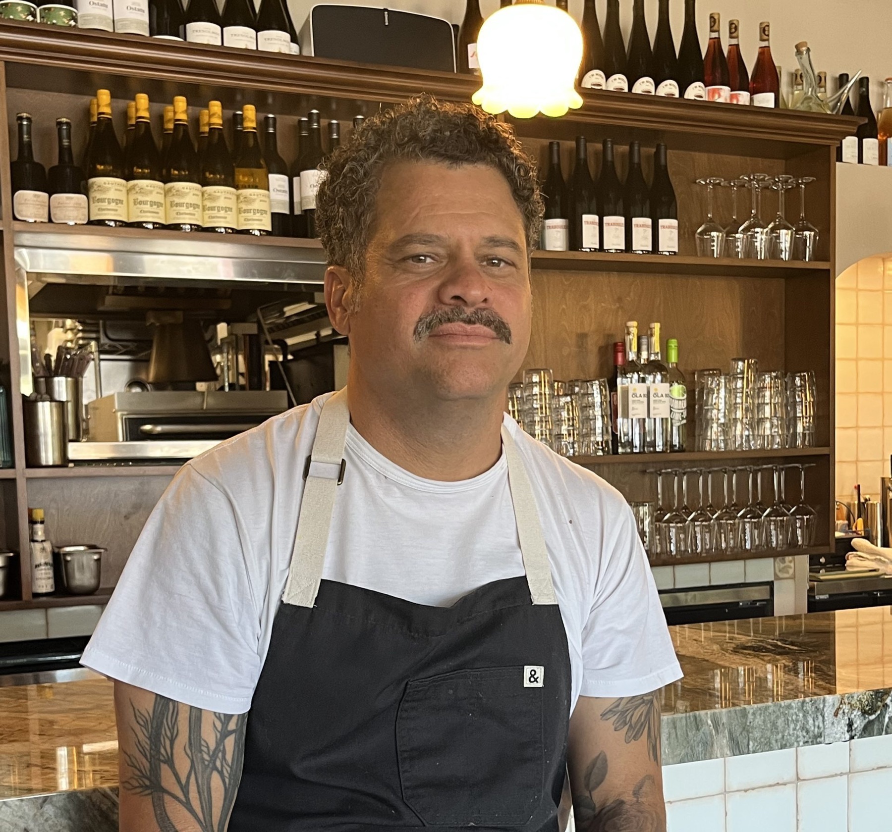 Chef Alejandro Eusebio at Amiguita