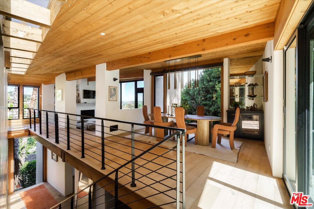 Hillside pool and spa at 2165 Ponet Drive