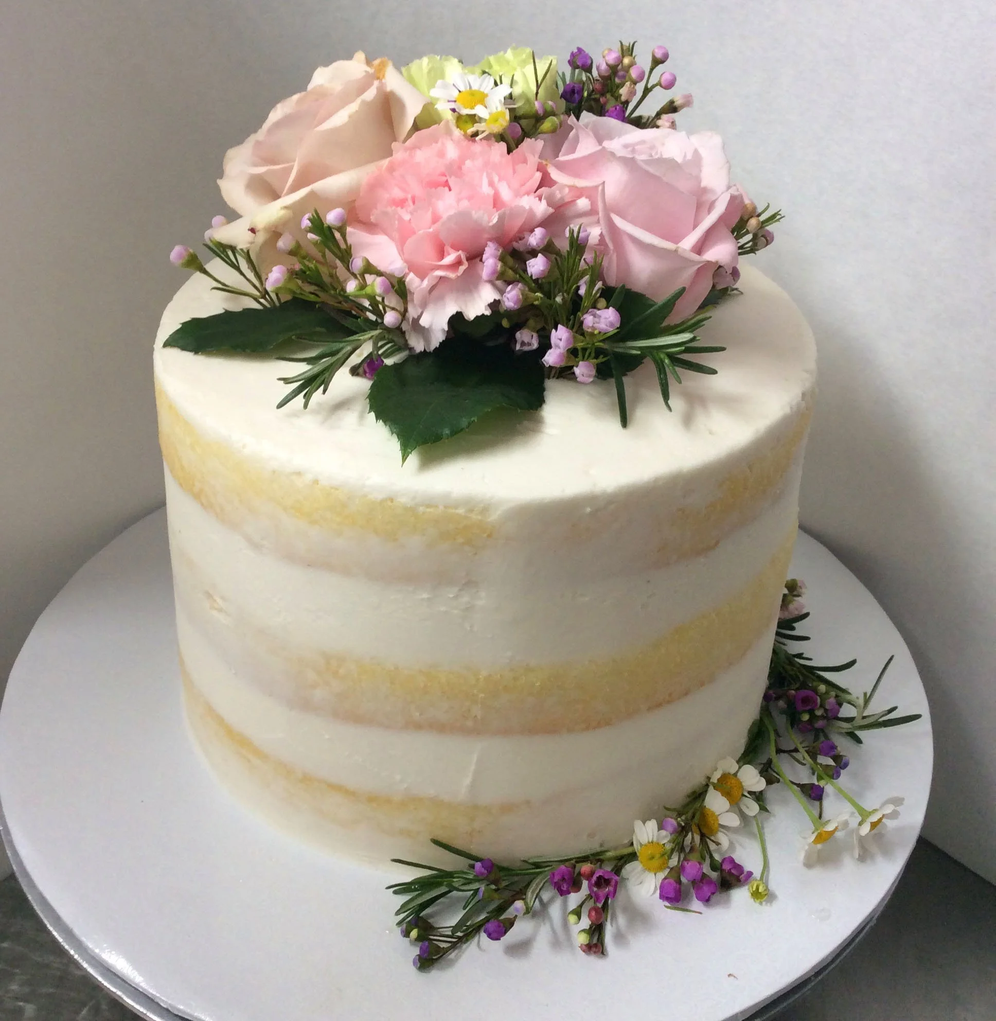 Decorated cake from Doan's Bakery in Woodland Hills